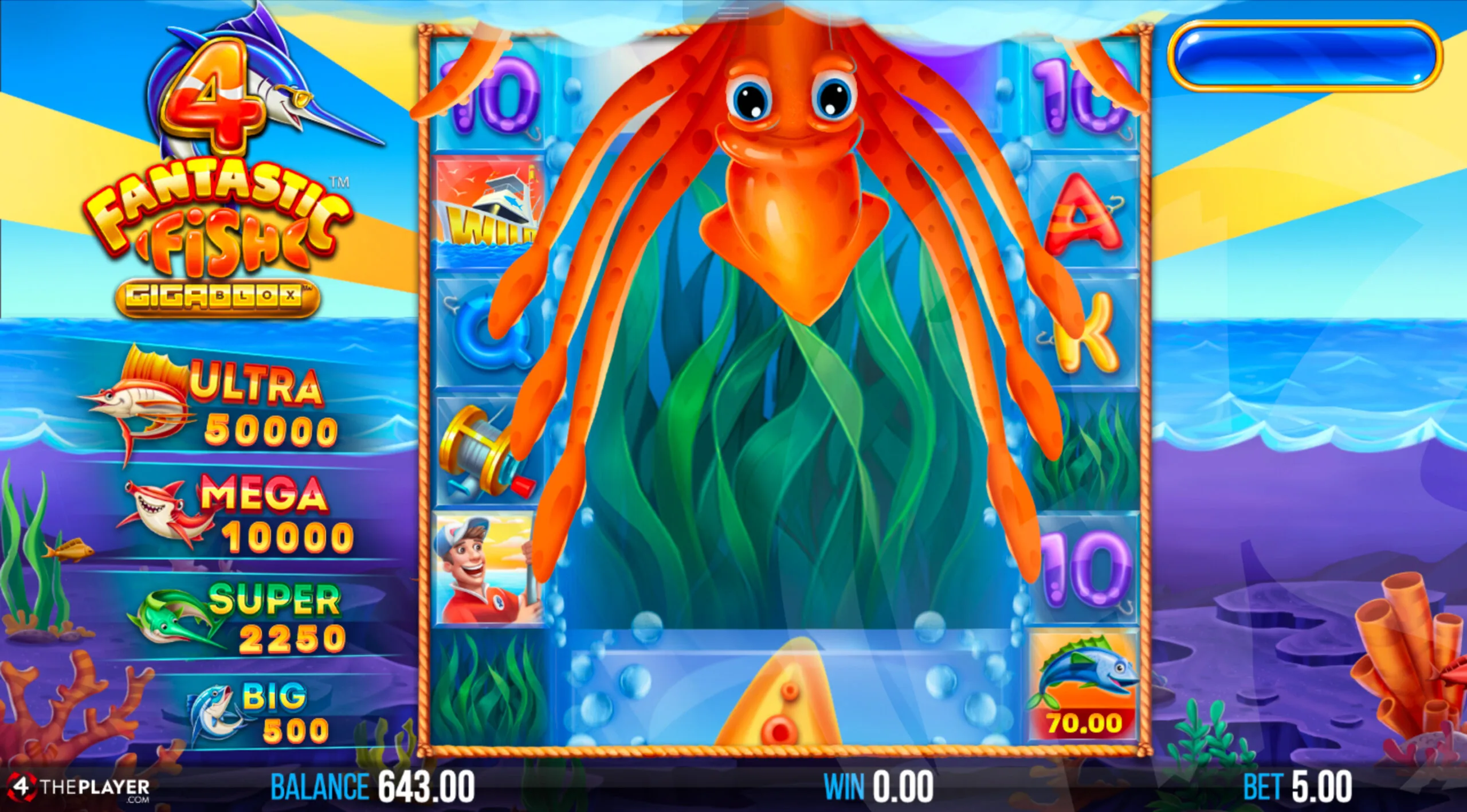 4 Fantastic Fish Gigablox Slot Review pic 7